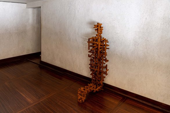 Antony Gormley Lucio Fontana Negozio Olivetti